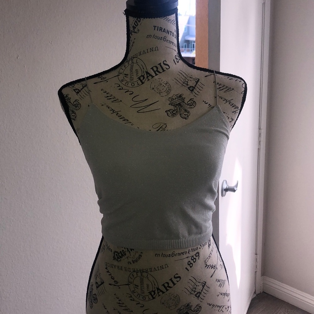 Sparkly Crop Top